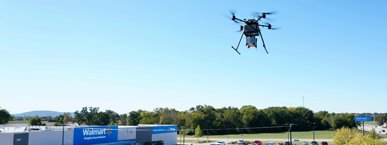 Walmart’s drone delivery takes flight in Florida with DroneUp ...